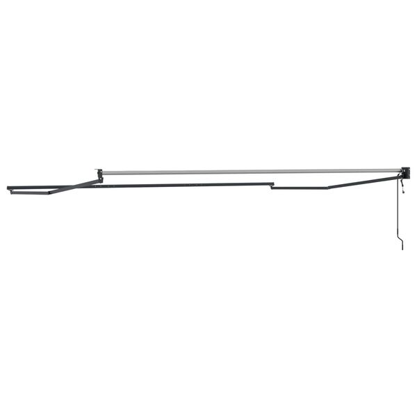 vidaXL Elektromos kih&uacute;zhat&oacute; napellenző keret Antracit 4 x 2 m