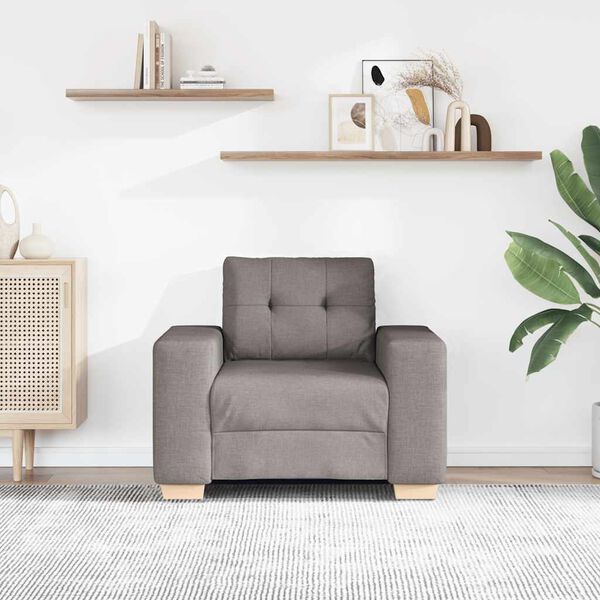 vidaXL t&oacute;psz&iacute;nű sz&ouml;vet kanap&eacute;fotel 60 cm