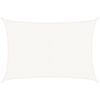vidaXL feh&eacute;r HDPE napvitorla 160 g/m&sup2; 3 x 4,5 m