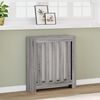 vidaXL sz&uuml;rke sonoma szerelt fa radi&aacute;torburkolat 78 x 20 x 82 cm