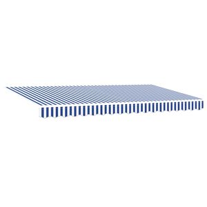 vidaXL Beh&uacute;zhat&oacute; napellenző K&eacute;k 350 x 200 cm sz&ouml;vet