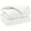 vidaXL Paplan FULDA 200 x 240 cm 4 &eacute;vszak 210 GSM 90% libatoll Feh&eacute;r