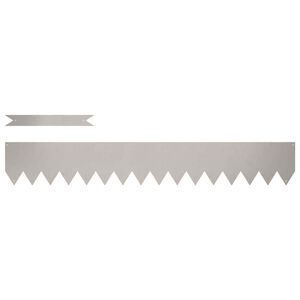 vidaXL Fűszeg&eacute;lyez&eacute;s 10 pcs Barna 100 x 0.05 x 20 cm Időj&aacute;r&aacute;s&aacute;ll&oacute; ac&eacute;l