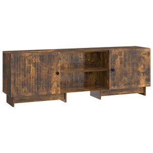 vidaXL TV szekr&eacute;ny 150 x 31 x 50 cm F&uuml;st&ouml;s T&ouml;lgy M&eacute;rn&ouml;ki fa
