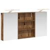 vidaXL F&uuml;rdőszobai Szekr&eacute;ny Szett 3 db 100 x 10,5 x 50 cm Szerelt fa