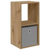vidaXL &Eacute;jjeli asztal fi&oacute;kkal Artisan t&ouml;lgy 30,5 x 27 x 59,5 cm Faanyag