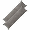 vidaXL P&aacute;rna huzat 2 pcs HOUTEN S&ouml;t&eacute;tsz&uuml;rke 40 x 145 cm
