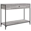 vidaXL sz&uuml;rke sonoma sz&iacute;nű szerelt fa konzolasztal 100 x 34,5 x 75 cm