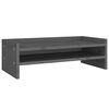 vidaXL sz&uuml;rke t&ouml;m&ouml;r fenyőfa monitor&aacute;llv&aacute;ny 50x24x16 cm
