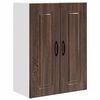 vidaXL Mosogat&oacute;g&eacute;p panel Kalmar Barna T&ouml;lgy 60 x 31 x 80 cm Faanyag