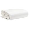 vidaXL feh&eacute;r ponyva 1,5 x 10 m 650 g/m&sup2;
