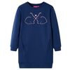 vidaXL Gyermek meleg&iacute;tő ruha Navy 92