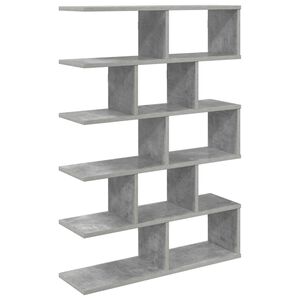 vidaXL Falpolc Betonsz&uuml;rke 70 x 20 x 100 cm Szerelt Fa