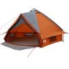 vidaXL Teepee s&aacute;tor 6 fős 6 szem&eacute;lyes Sz&uuml;rke &eacute;s narancs