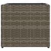 vidaXL 2 db sz&uuml;rke polyrattan kerti &uuml;ltetől&aacute;da 36x30x32 cm