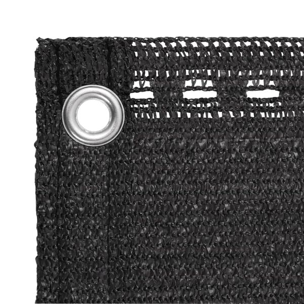 vidaXL antracitszürke HDPE erkélyparaván 90 x 300 cm