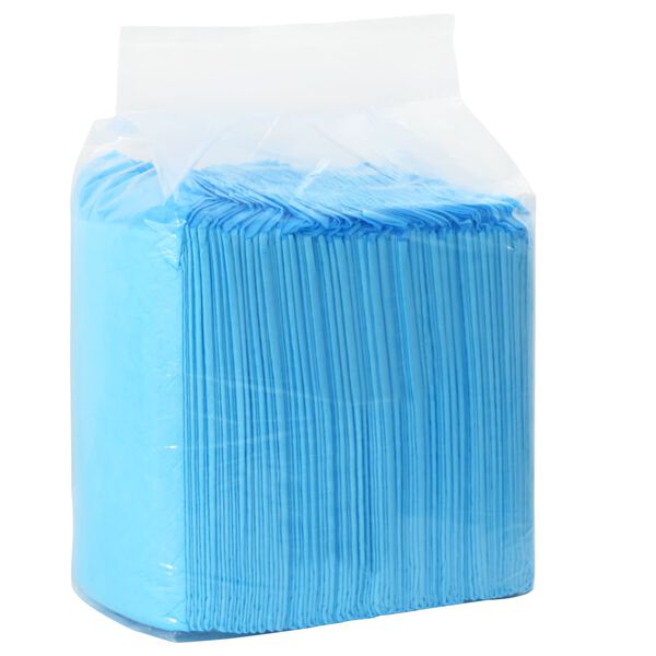 vidaXL Háziállat Képző Párna 300 pcs Kék és Fehér 120 x 80 cm