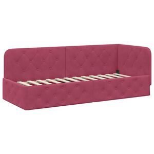 vidaXL Sarok&aacute;gy keret Bord&oacute; 80 x 200 cm B&aacute;rsony