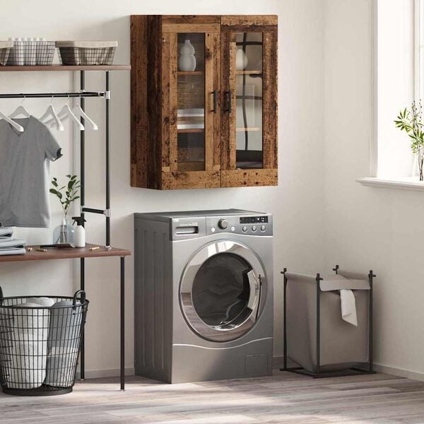 vidaXL Sz&eacute;f &Ouml;reg fa 69,5 x 34 x 90 cm Faanyag