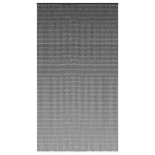 vidaXL rovaros ajtófüggöny Sötétszürke 120x220 cm bambusz