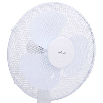 vidaXL fehér álló ventilátor Φ40 cm 120 cm