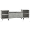 vidaXL betonsz&uuml;rke szerelt fa TV-szekr&eacute;ny 160x35x55 cm