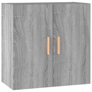 vidaXL sz&uuml;rke sonoma sz&iacute;nű szerelt fa faliszekr&eacute;ny 60 x 30 x 60 cm
