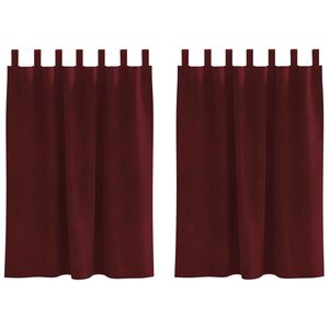 vidaXL S&ouml;t&eacute;t&iacute;tő f&uuml;gg&ouml;ny&ouml;k 2 pcs Bord&oacute; 140 x 140 cm B&aacute;rsony