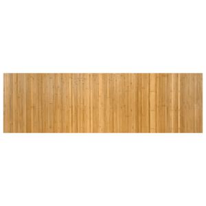vidaXL n&eacute;gysz&ouml;gletű term&eacute;szetes bambusz szőnyeg 60 x 200 cm