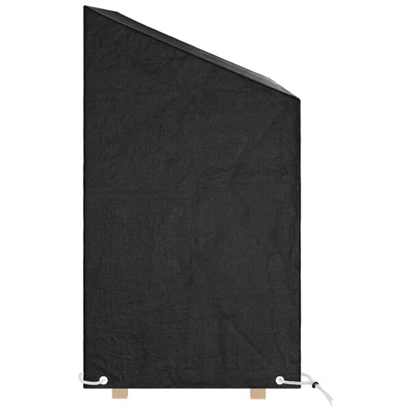 vidaXL 2 db polietilén kerti pad huzat 8 fűzőlyukkal 130x70x70/88 cm