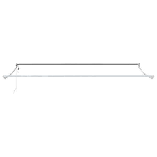 vidaXL Napernyő Fehér 5 x 3 m Fém