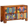 vidaXL Cipőszekr&eacute;ny t&aacute;rol&oacute;val Barna 90 x 35 x 55 cm T&ouml;m&ouml;r Ak&aacute;cfa