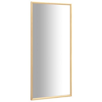 vidaXL aranyszínű tükör 140 x 60 cm