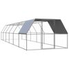 vidaXL k&uuml;lt&eacute;ri horganyzott ac&eacute;l ty&uacute;k&oacute;l 3 x 12 x 2 m