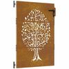 vidaXL famint&aacute;s corten ac&eacute;l kerti kapu 85x150 cm