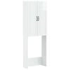 vidaXL WC Szekr&eacute;ny UTRECHT Magasf&eacute;nyű Feh&eacute;r 66 x 25,5 x 190 cm