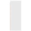 vidaXL F&uuml;ggő szekr&eacute;ny t&aacute;rol&oacute;val Feh&eacute;r 20 x 29,5 x 80 cm Faanyag
