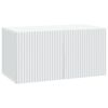 vidaXL Fali TV szekr&eacute;ny Feh&eacute;r 59,5 x 31 x 30 cm Szerelt Fa