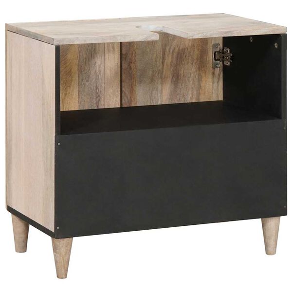 vidaXL F&uuml;rdőszoba Sz&eacute;k&eacute;ny Falra szerelhető Feh&eacute;r 62 x 33 x 58 cm