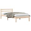 vidaXL &Aacute;gykeret fejt&aacute;ml&aacute;val Barna 225,5 x 85,5 x 69,5 cm T&ouml;m&ouml;r fenyőfa