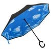 vidaXL fekete C-markolat&uacute; esernyő 108 cm