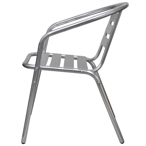 vidaXL 4 db alum&iacute;nium rak&aacute;solhat&oacute; kerti sz&eacute;k