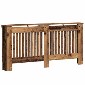 vidaXL Radi&aacute;tor fedez&eacute;k Antik Fa 172 x 19 x 81,5 cm Szerelt Fa