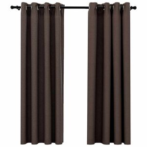 vidaXL 2 db t&oacute;psz&iacute;nű v&aacute;szonhat&aacute;s&uacute; s&ouml;t&eacute;t&iacute;tőf&uuml;gg&ouml;ny 140 x 175 cm
