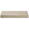 vidaXL 2 db t&ouml;lgysz&iacute;nű MDF lebegő fali polc 40 x 23 x 3,8 cm