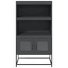 vidaXL Highboard antracit 68x39x123 cm Acél