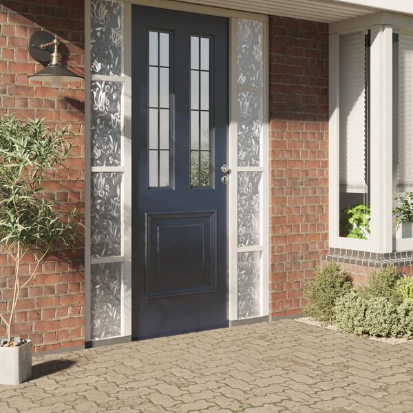 vidaXL matt vir&aacute;gminta PVC ablakf&oacute;lia 45 x 500 cm