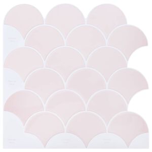 vidaXL Halpikkely Csempe 50 pcs Vil&aacute;gos R&oacute;zsasz&iacute;n 30 x 30 cm