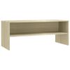 vidaXL sonoma t&ouml;lgy sz&iacute;nű szerelt fa TV-szekr&eacute;ny 100 x 40 x 40 cm