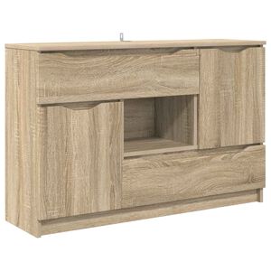 vidaXL Sz&eacute;f Sonoma t&ouml;lgy 100 x 30 x 65,6 Szerelt Fa